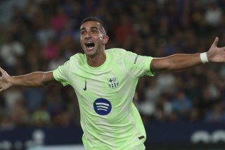 Ferran Torres et le Barça ont renversé Levante samedi soir KEYSTONE/AP/Alberto Saiz